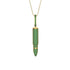 Men Bullet Emerald Pendant - Richard No. 4